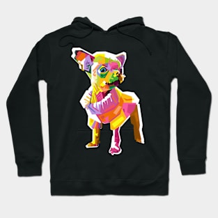 Chihuahua Pop Art Hoodie